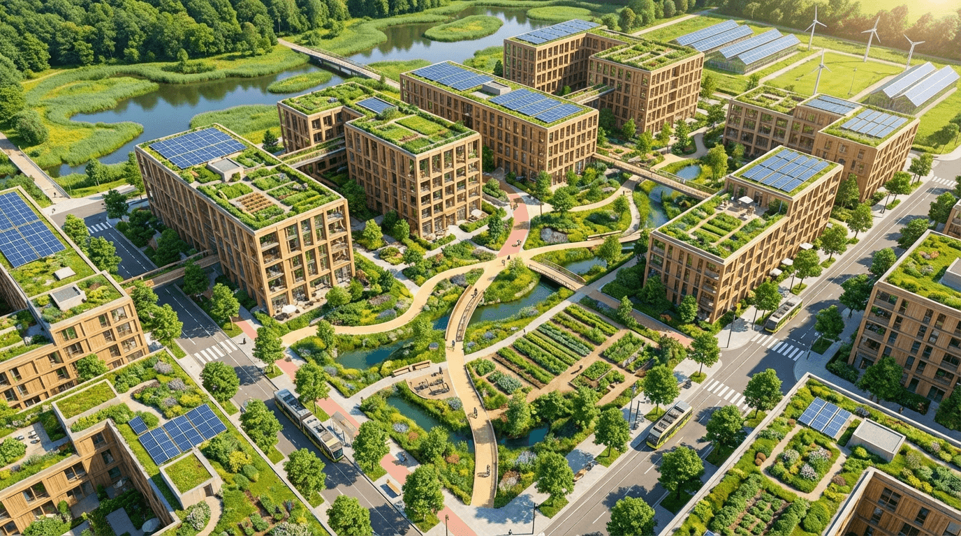 Gallery: eco-district and sustainable development visualizations